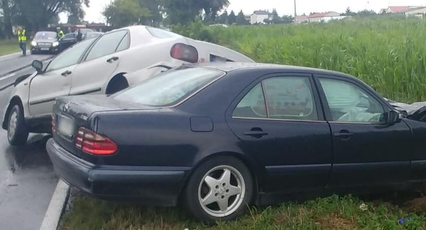 Wypadek w Borku powiat lipnowski. 5 osób poszkodowanych [FOTO]