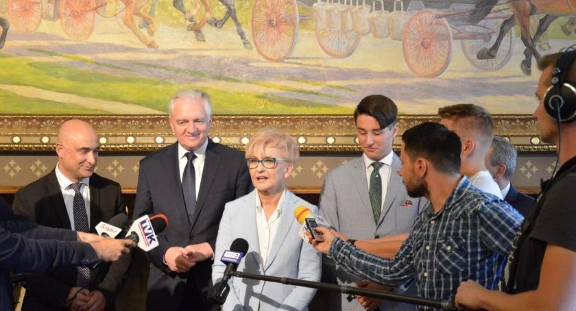 Jarosław Gowin we Włocławku. Rafał Sobolewski liderem Porozumienia na listach do Sejmiku