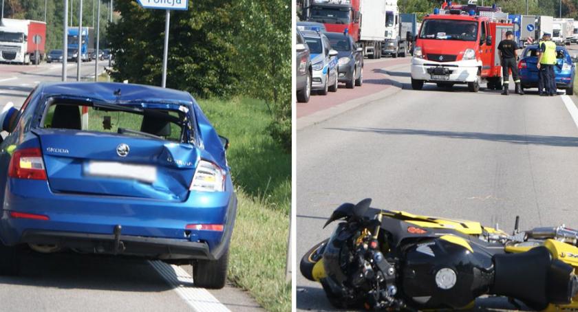 Śmiertelny wypadek z udziałem motocyklisty w Kikole w powiecie lipnowskim [ZDJĘCIA]