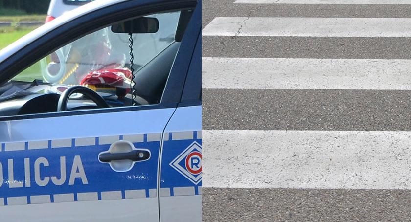 Kobieta potrącona na pasach we Włocławku. Z obrażeniami trafiła do szpitala