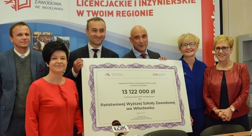 Miliony popłyną do PWSZ we Włocławku
