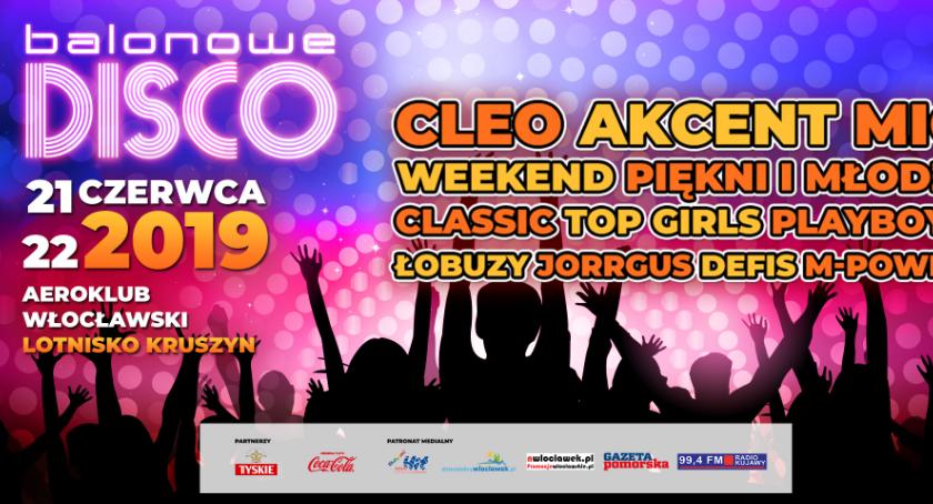 Balonowe Disco 2019 pod Włocławkiem na lotnisku w Kruszynie. Mega gwiazdy na jednej scenie