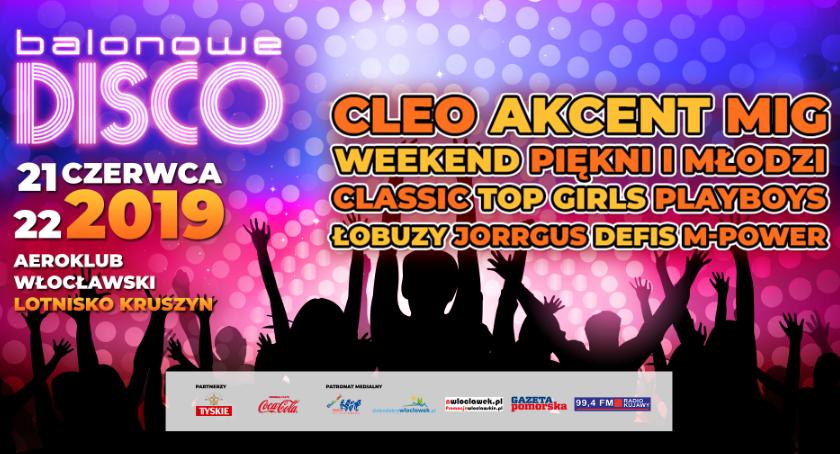 Balonowe Disco 2019 pod Włocławkiem w Kruszynie. Cleo, Akcent, Weekend, MiG i wiele innych gwiazd