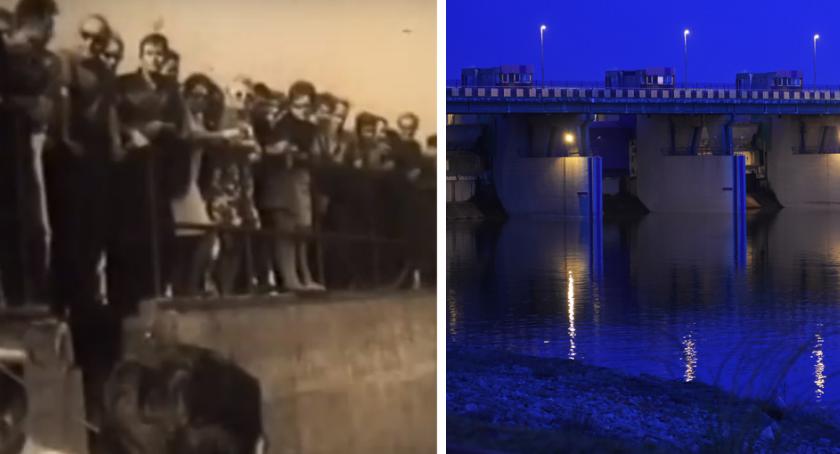 Niesamowity film z 1969 roku z otwarcia tamy we Włocławku. Tłumy oglądały otwarcie śluzy