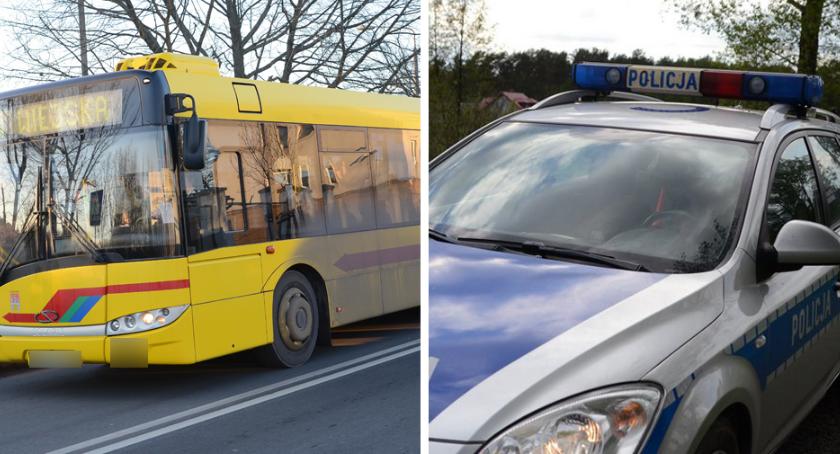 Kierowca MPK we Włocławku zahamował. Pasażerka w szpitalu a policja szuka świadków