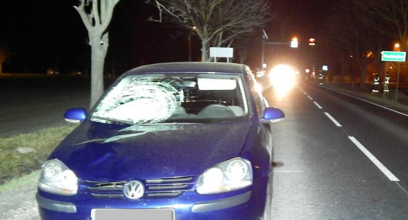 Tragiczny wypadek w Radziejowie. Pieszy potrącony na przejściu dla pieszych [FOTO]