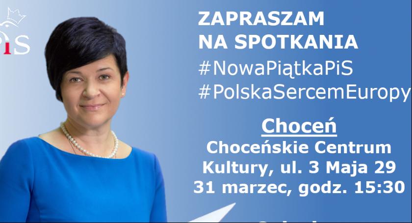 Poseł na Sejm RP  dr Joanna Borowiak zaprasza na spotkania w Choceniu i Osięcinach