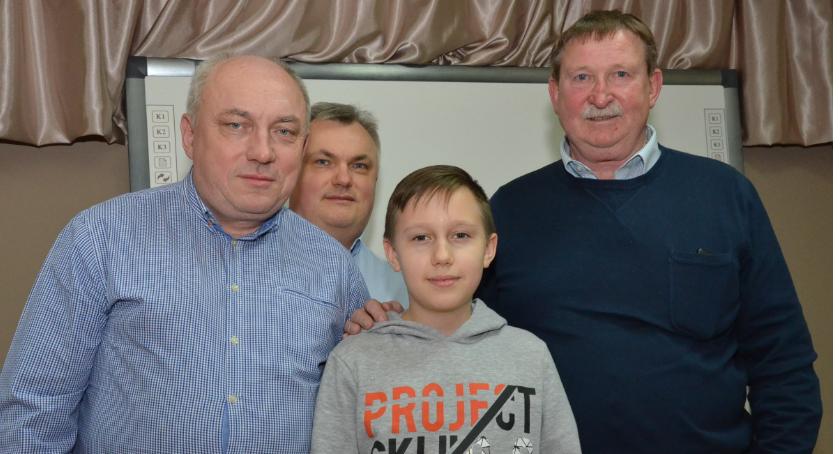 Andrzej Szarmach oraz Jacek Kurowski w MBP we Włocławku