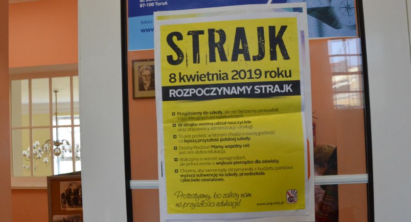 Strajk nauczycieli we Włocławku. Jak wygląda protest w szkołach w naszym mieście?