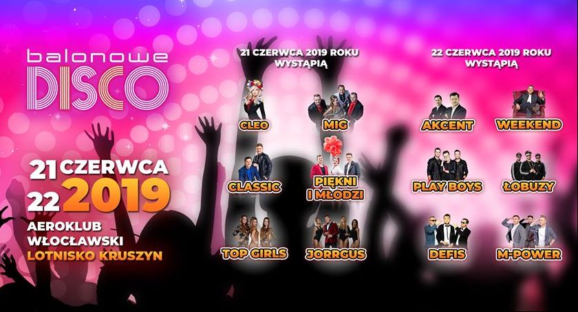 Balonowe Disco 2019 na lotnisku w Kruszynie. Plejada gwiazd i dwa dni szalonej zabawy