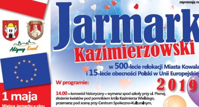 Jarmark Kazimierzowski 2019 w Kowalu [PROGRAM]