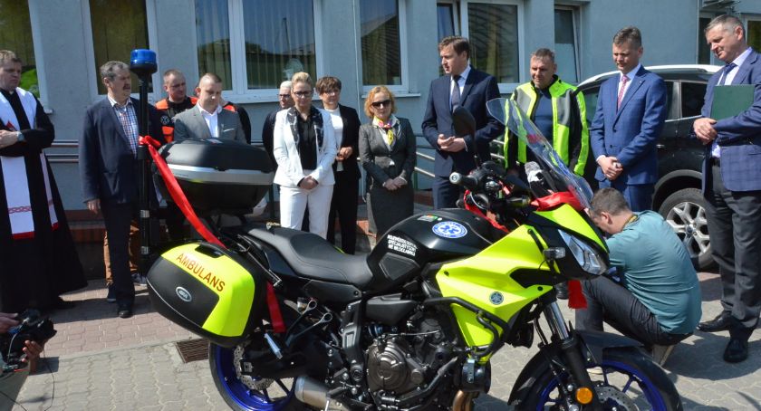 Motoambulans we włocławskim  ratownictwie medycznym