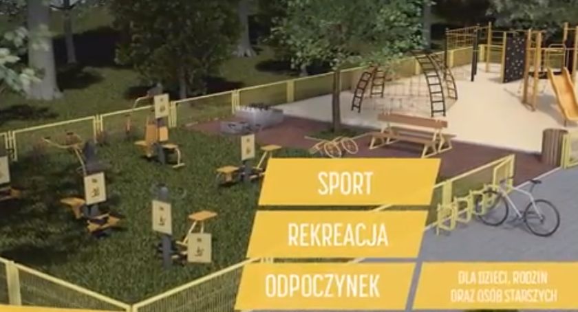 Siłownie zewnętrzne, place zabaw i strefy relaksu. To wszystko w Gminie Lubień