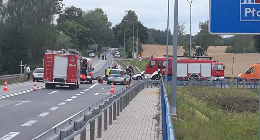 Tragiczny wypadek w Warlubiu. Nie żyje motocyklista