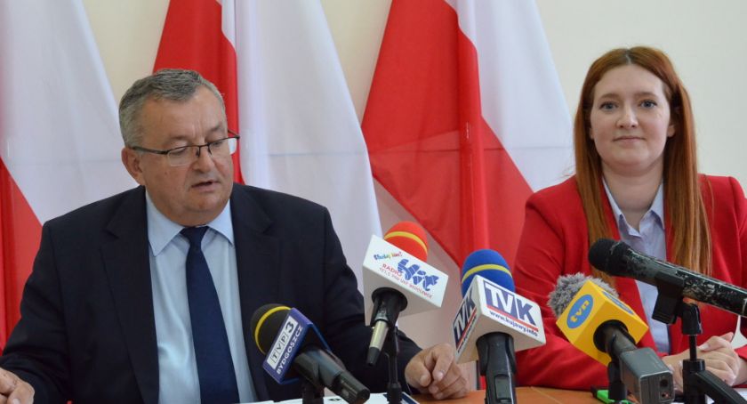 Minister Infrastruktury Andrzej Adamczyk we Włocławku