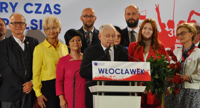 Jarosław Kaczyński we Włocławku 2019. Konwencja PiS [ZDJĘCIA]