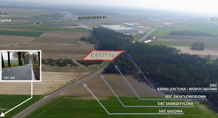 Atrakcyjna działka w Brzeskiej Strefie Gospodarczej na sprzedaż