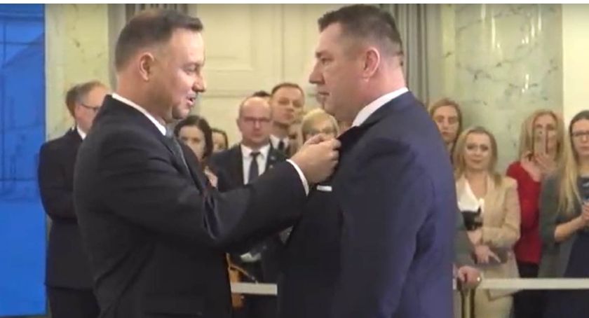 Krzysztof Gorzycki z Brześcia Kujawskiego odznaczony przez Prezydenta RP [VIDEO]