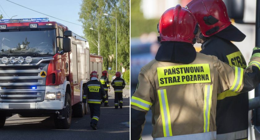 Duży pożar budynku gospodarczego w Gminie Izbica Kujawska. Padły zwierzęta
