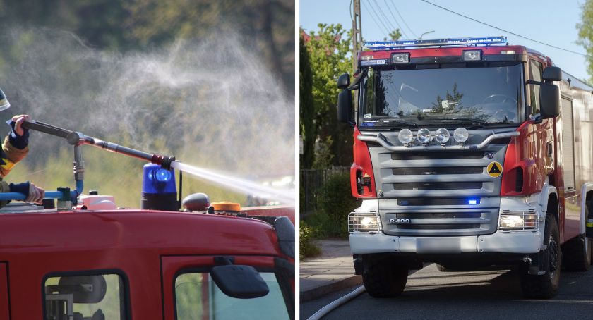 Pożar w miejscowości Bogołomia, Gmina Chodecz. 9 zastępów straży w akcji. Straty na ponad 120 tysięcy