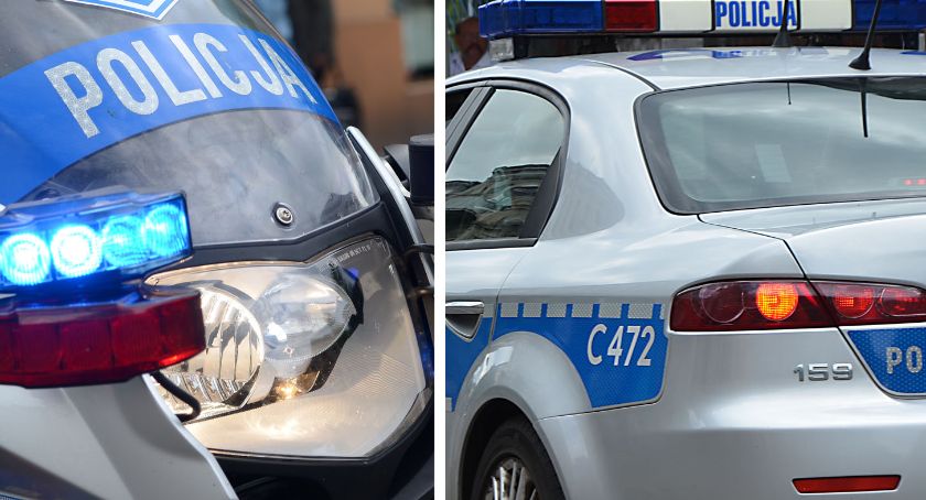 Pościg ulicami Włocławka. 25 latek uderzył w słup energetyczny
