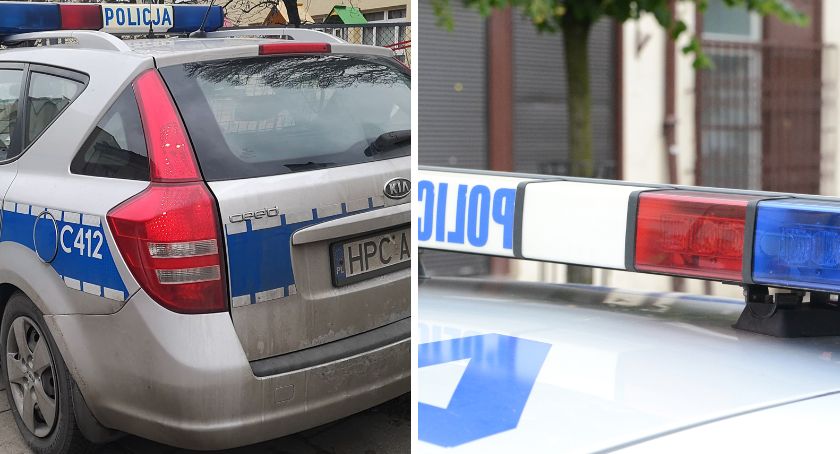 Pijany uderzył w radiowóz w Lubieniu Kujawskim