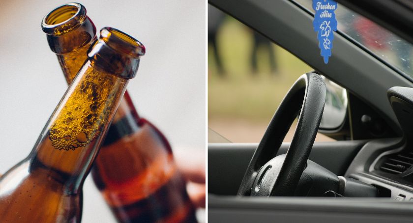 61-latek jechał Skodą wężykiem w Lubrańcu. 27-latka nie można było ocucić za kierownicą