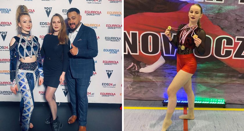 Natalia Mrozińska z Brześcia Kujawskiego w Egurrola Dance Studio w Łodzi