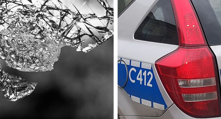 Wypadek w Wiktorowie w Gminie Lubraniec. Samochód dostawczy wpadł do rowu