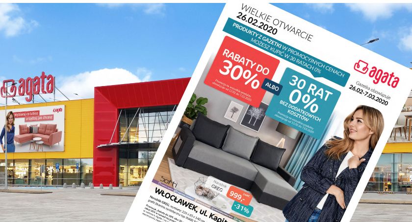Otwarcie Agata Meble we Włocławku. Zobacz jakie promocje [GAZETKA]