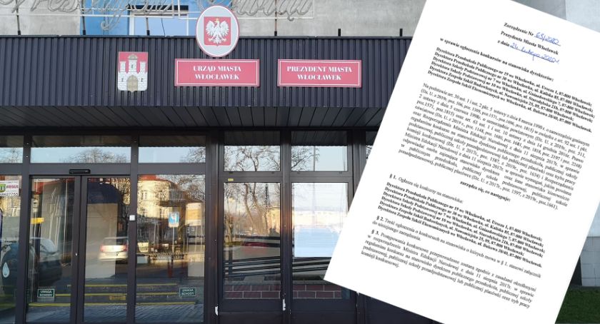 Konkursy na dyrektorów szkół i przedszkoli we Włocławku