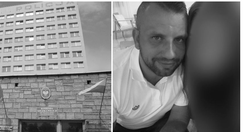 Śmierć na Komendzie Policji we Włocławku. Policja twierdzi, że to było zasłabnięcie