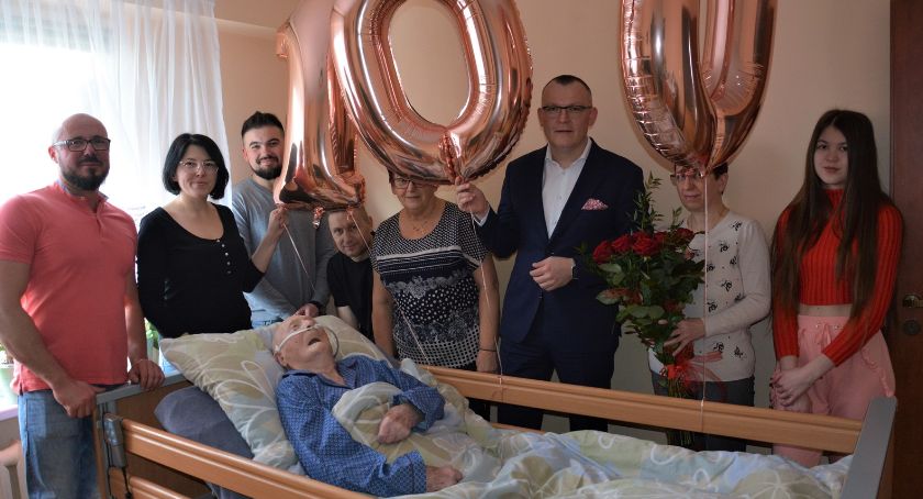 Jubileusz 100 urodzin  Ryszarda Zielińskiego z Brześcia Kujawskiego