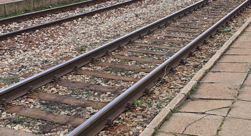 Śmiertelne potrącenie przez pociąg w gminie Lubień Kujawski