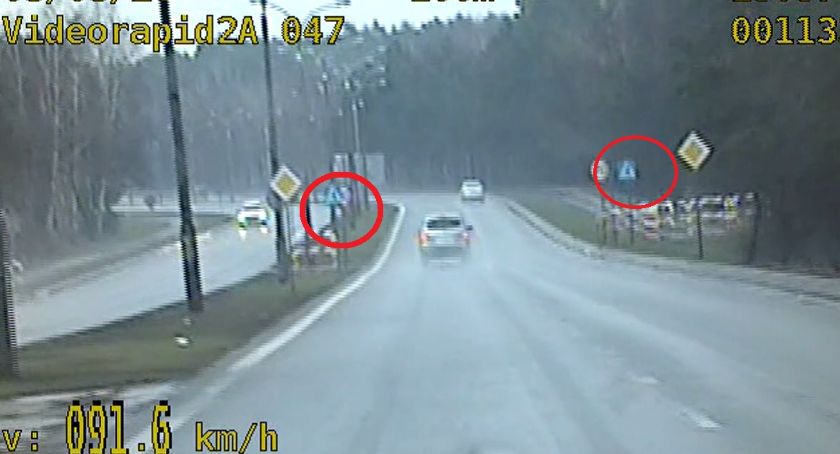 123 km/h przez Szpetal Górny. Sześciu kierowców bez prawa jazdy za szybką jazdę we Włocławku i nie tylko