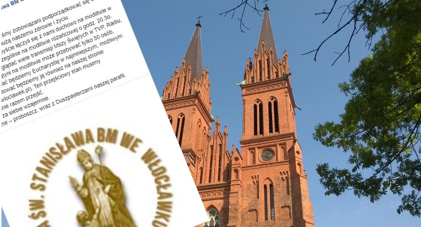 Msze Święte we Włocławku będą nadawane w internecie. Parafie zwiększają liczbę liturgii [WYKAZ MSZY, TRANSMISJI]