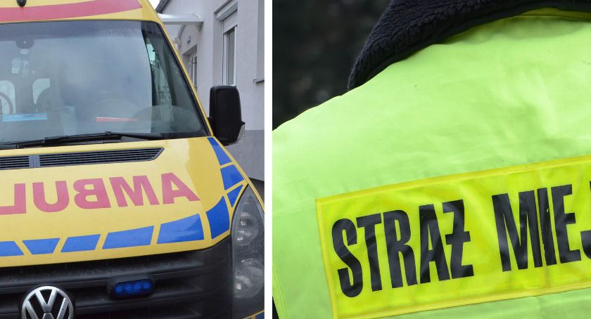 Reanimacja mężczyzny na Placu Staszica we Włocławku