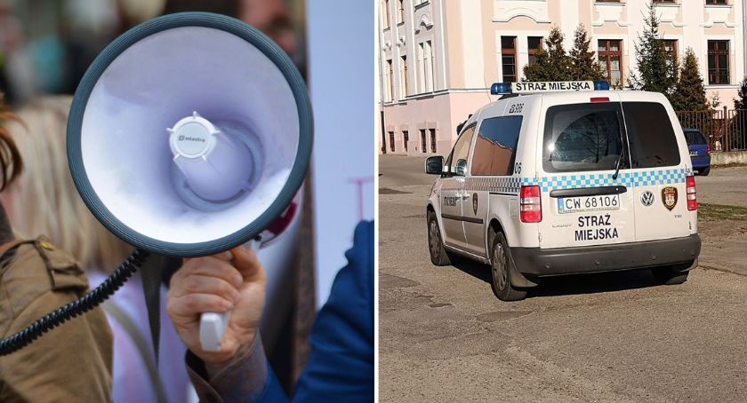 Patrole Straży Miejskiej i WOPR na ulicach we Włocławku. W innych miastach nawołują przez megafony [VIDEO]