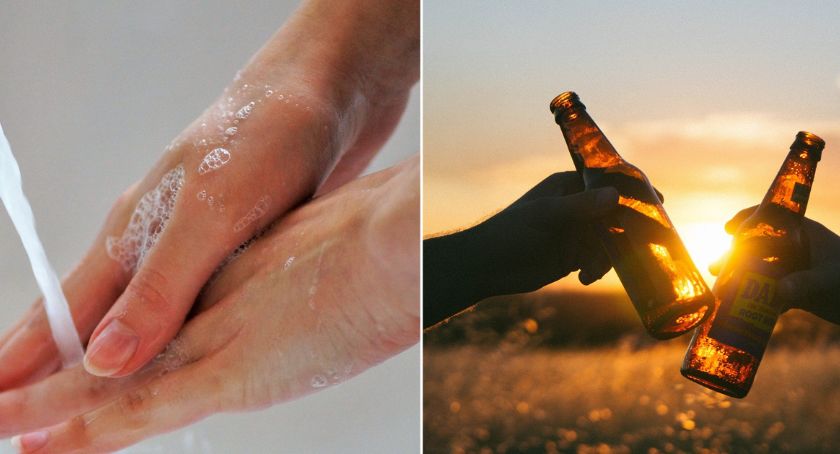45-latek opuścił kwarantannę by spożywać alkohol z grupą osób pod sklepem