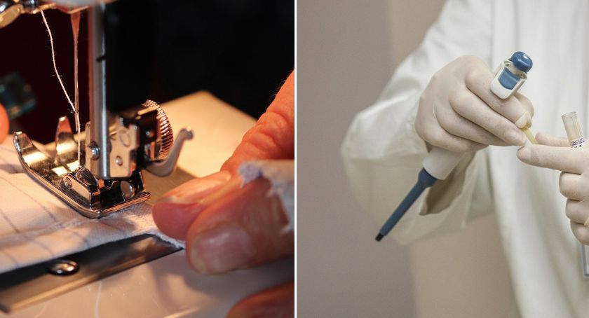 31 żołnierzy pracuje przy produkcji maseczek w regionie. To dla szpitali i przychodni w województwie