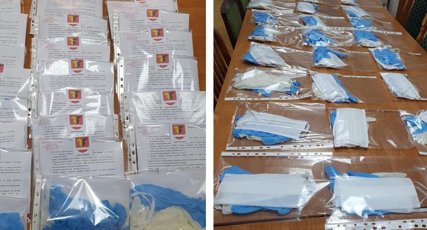 Samorządy gmin zakupiły maseczki dla mieszkańców 