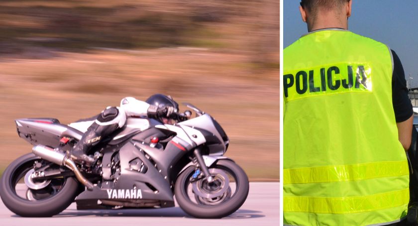 Wypadek w Wieńcu. Motocyklista bez uprawnień uderzył w ogrodzenia dwóch posesji