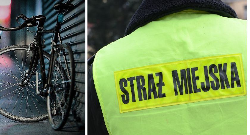 Rowerowa ucieczka na Stadionie Przylesie. Uciekinier zostawił rower