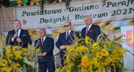 Dożynki Powiatowe 2021 w Boniewie: Część oficjalna [ZDJĘCIA VIDEO]