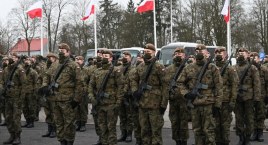 Włocławek: Przysięga żołnierzy Wojsk Obrony Terytorialnej [ZDJĘCIA VIDEO]