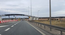 Odcinkowy pomiar prędkości na A1 pod Włocławkiem. Zn&hellip;