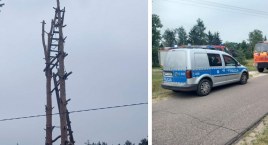 Nieszczęśliwy wypadek w Dębie Małym w Gminie Włocławek