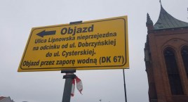 Objazd goni objazd. Czy Włocławek stanie w korkach? Tak wygląda sytuacja na Lipnowskiej [ZDJĘCIA]