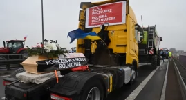 Protest rolników w powiecie włocławskim. Utrudnienia na A1 [ZDJĘCIA, VIDEO]