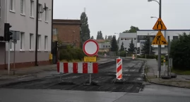 Trwa remont ulicy Łęgskiej we Włocławku. Ile potrwają prace [VIDEO]